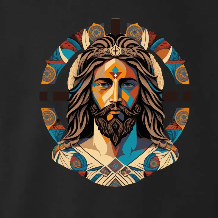 Jesus Christ Art Toddler Hoodie