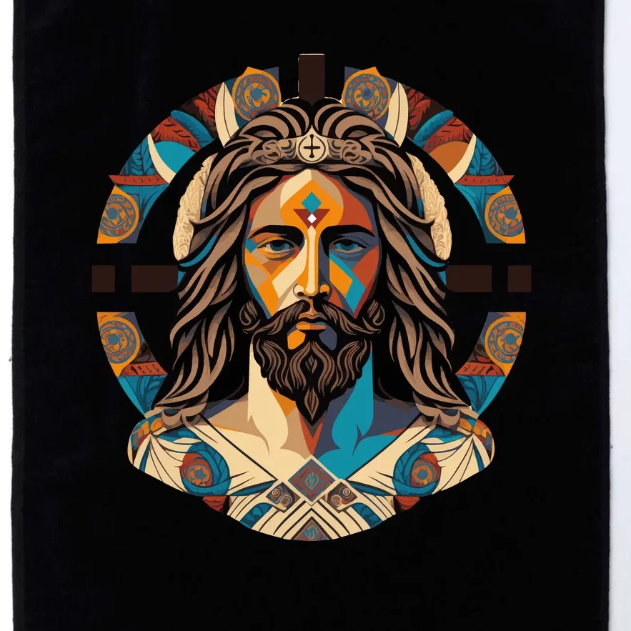 Jesus Christ Art Platinum Collection Golf Towel