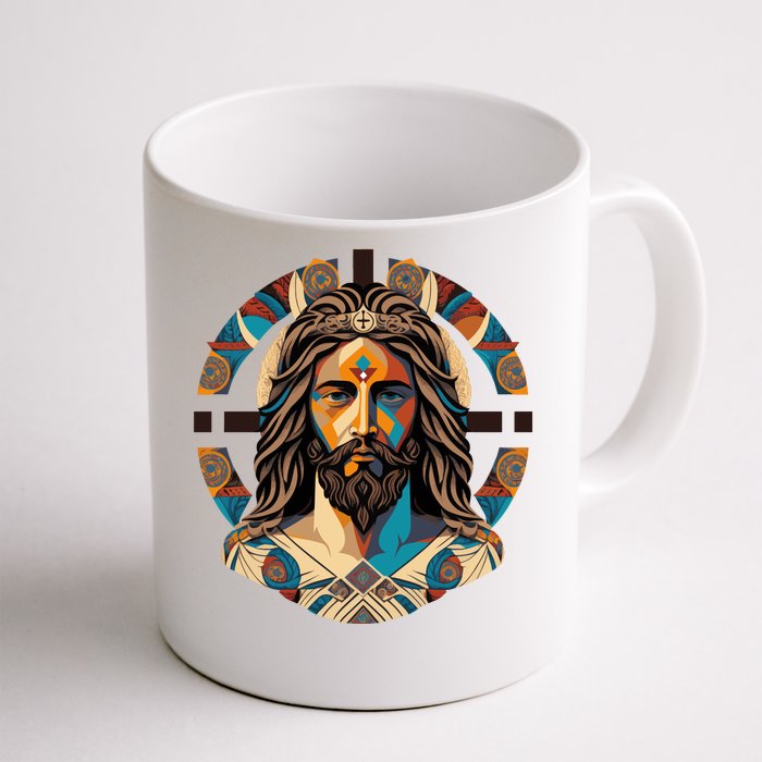 Jesus Christ Art Front & Back Coffee Mug