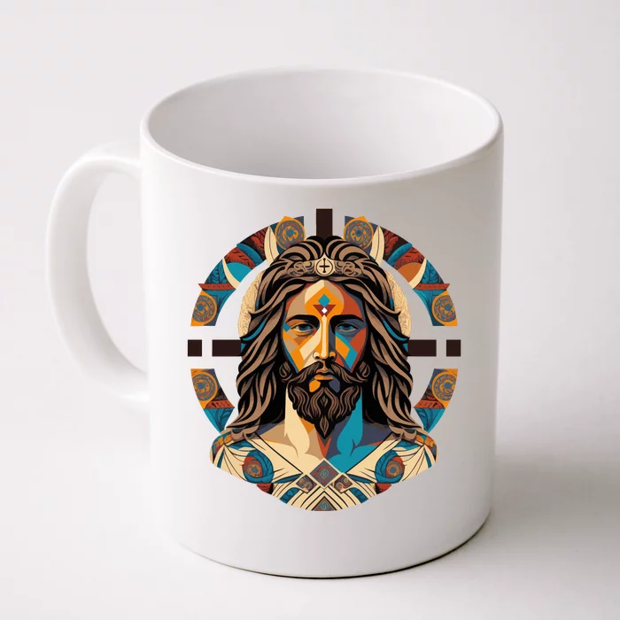 Jesus Christ Art Front & Back Coffee Mug