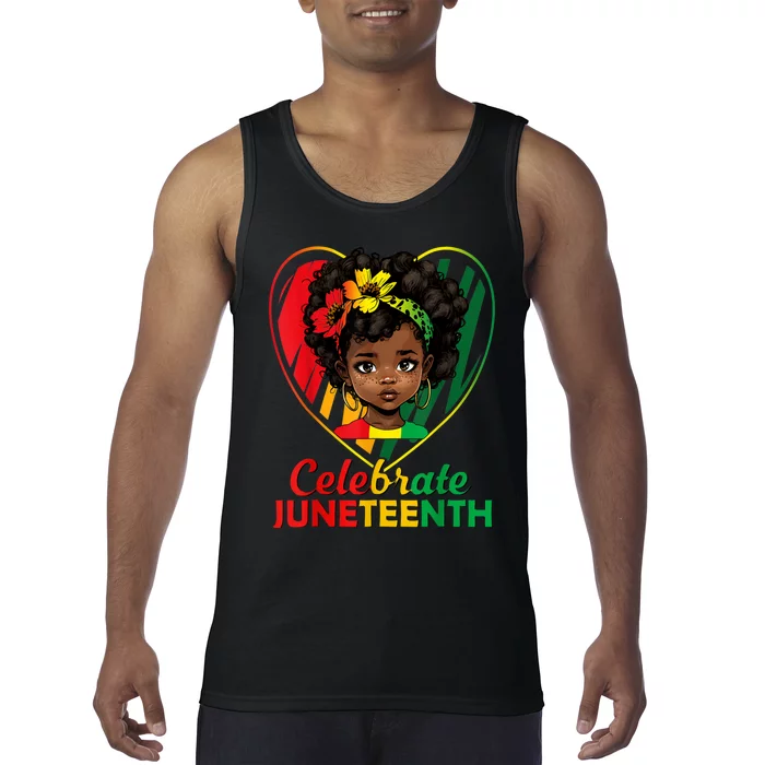 Juneteenth Celebrate African American Black 1865 Tank Top