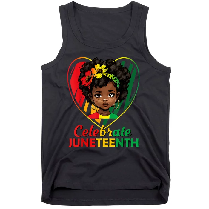 Juneteenth Celebrate African American Black 1865 Tank Top