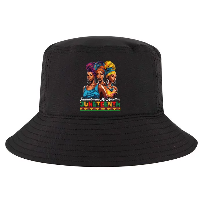 Juneteenth Celebrate African American Freedom Day Cool Comfort Performance Bucket Hat