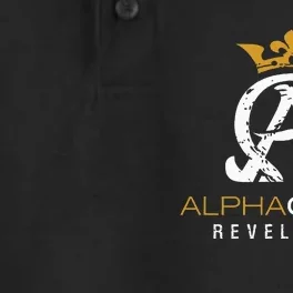 Jesus Christ Alpha And Omega Book Of Revelation Dry Zone Grid Performance Polo