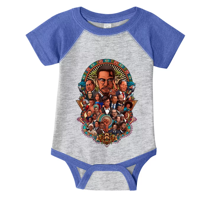 Juneteenth Celebrate Black History Leaders Gift Infant Baby Jersey Bodysuit