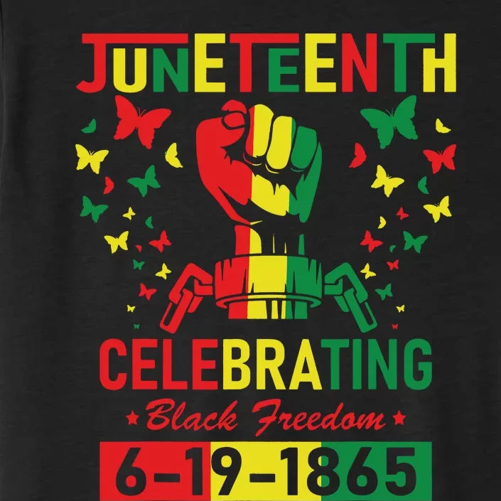 Juneteenth Celebrating Black Freedom 1865 African American ChromaSoft Performance T-Shirt