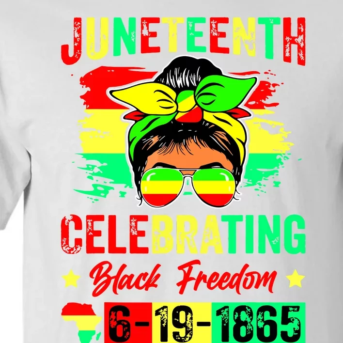 Juneteenth Celebrating Black Freedom 1865 African American Tall T-Shirt