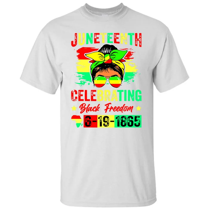 Juneteenth Celebrating Black Freedom 1865 African American Tall T-Shirt