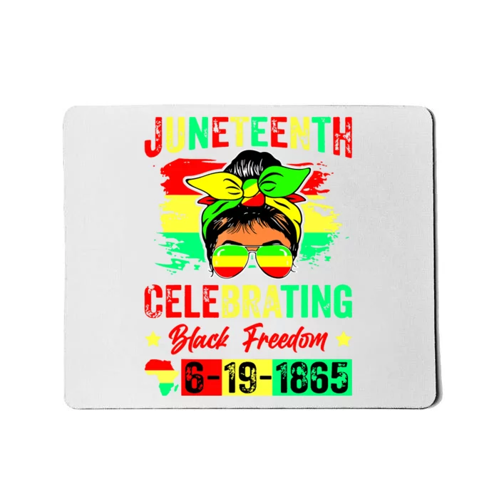 Juneteenth Celebrating Black Freedom 1865 African American Mousepad