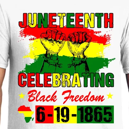 Juneteenth Celebrating Black Freedom 1865 African American Pajama Set