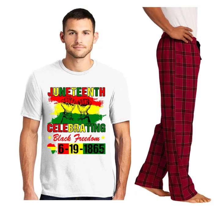 Juneteenth Celebrating Black Freedom 1865 African American Pajama Set