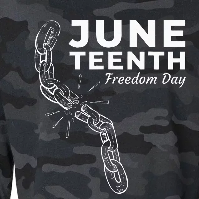 Juneteenth Celebrate Black Freedom 6191865 T Cropped Pullover Crew