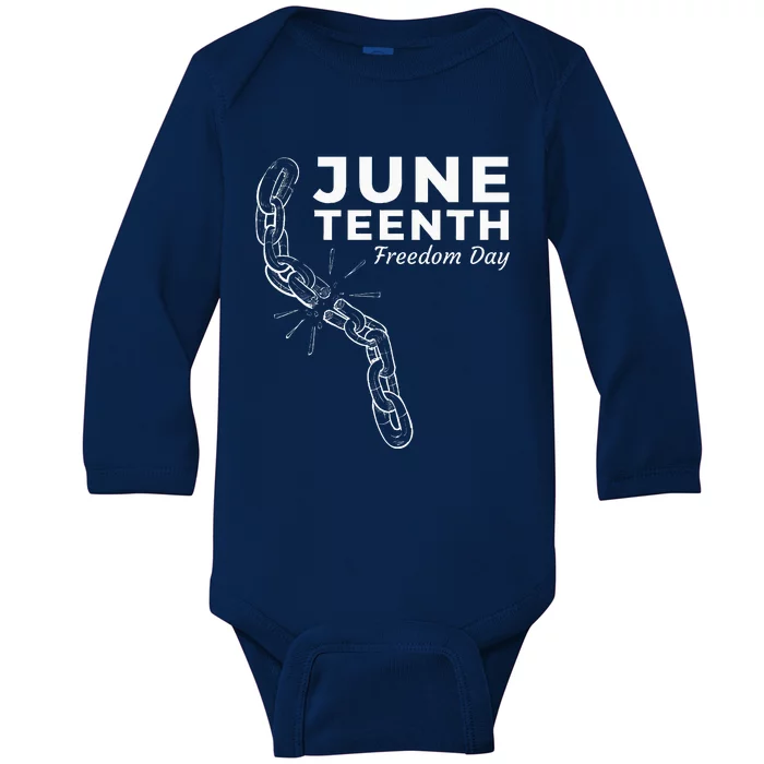 Juneteenth Celebrate Black Freedom 6191865 T Baby Long Sleeve Bodysuit