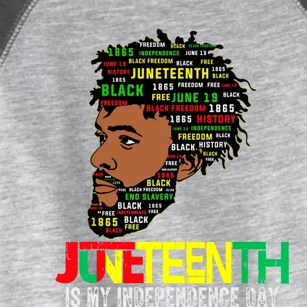 Juneteenth Celebrating Black Freedom African American 1865 Toddler Fine Jersey T-Shirt