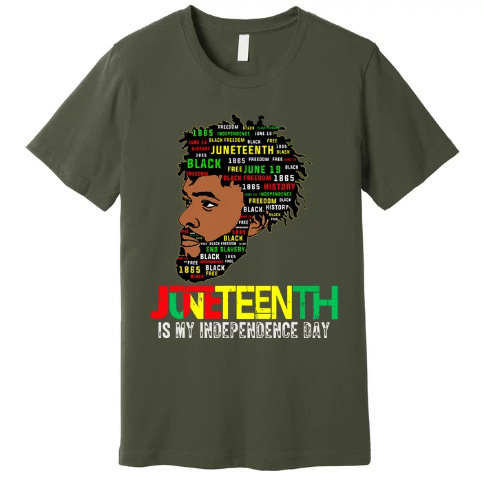 Juneteenth Celebrating Black Freedom African American 1865 Premium T-Shirt