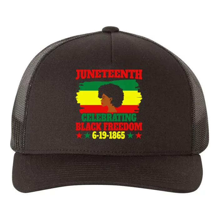 Juneteenth Celebration Black Freedom Commemoration Yupoong Adult 5-Panel Trucker Hat