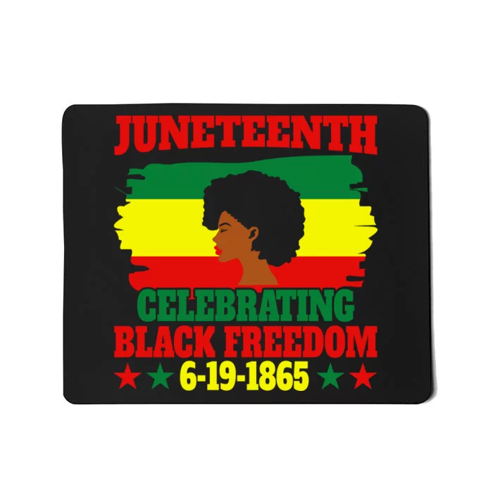 Juneteenth Celebration Black Freedom Commemoration Mousepad