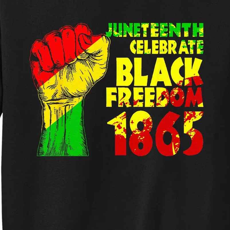 Juneteenth Celebrate Black Freedom 1865 History Month Sweatshirt