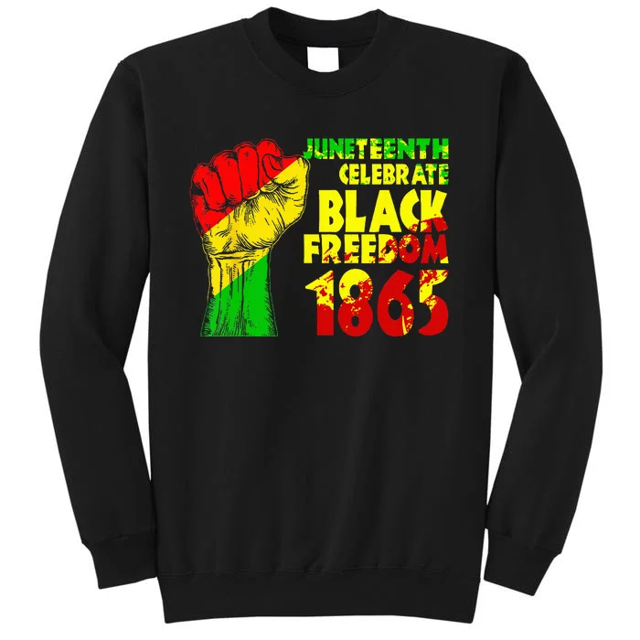 Juneteenth Celebrate Black Freedom 1865 History Month Sweatshirt