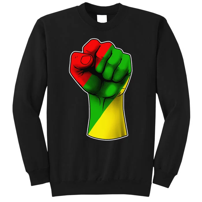 Juneteenth Celebrates Black African American Freedom Fist Sweatshirt