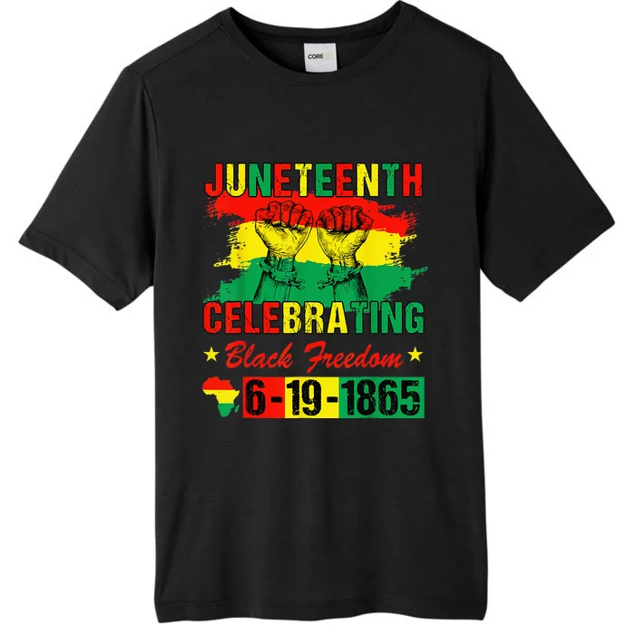 Juneteenth Celebrating Black Freedom 1865 African American ChromaSoft Performance T-Shirt