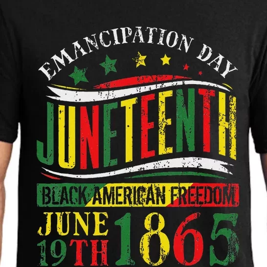 Juneteenth Celebrating Black Freedom 1865 Pajama Set