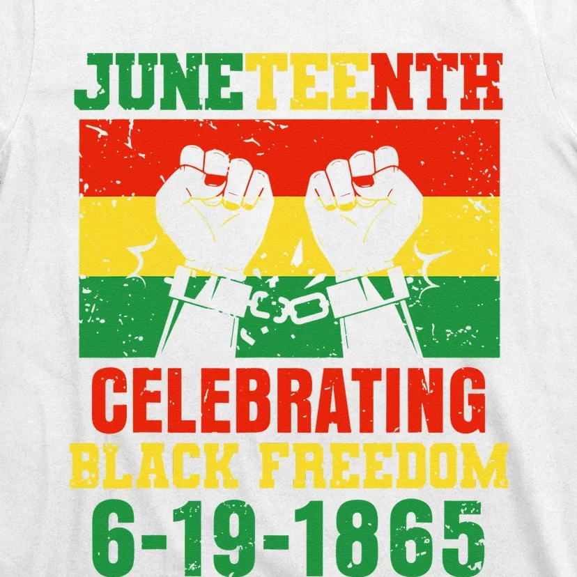 Juneteenth Celebrating Black Freedom 1865 African American T-Shirt