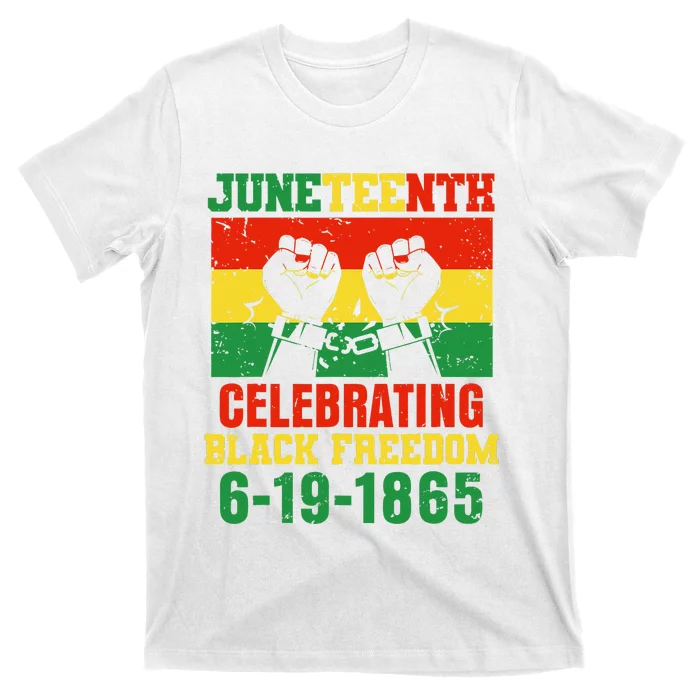 Juneteenth Celebrating Black Freedom 1865 African American T-Shirt