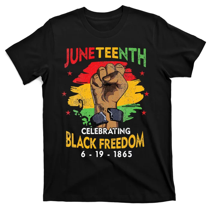 Juneteenth Celebrate Black Freedom Day T-Shirt