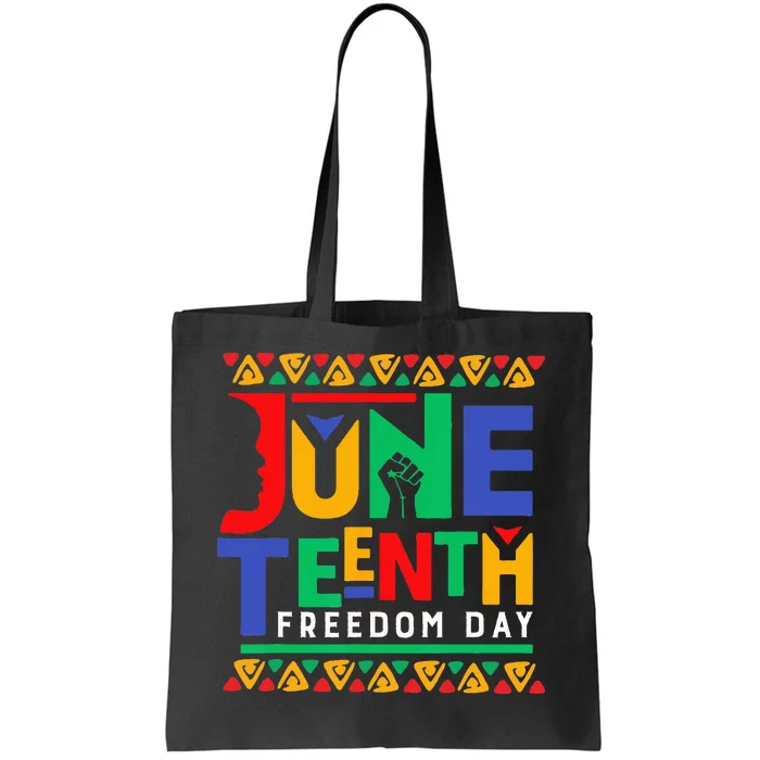 Juneteenth Celebrate Black Freedom Funny Tote Bag