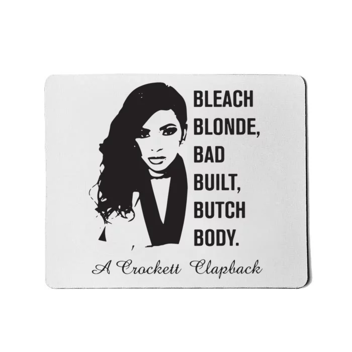 Jasmine Crockett Bleach Blonde Bad Built Butch Body Mousepad