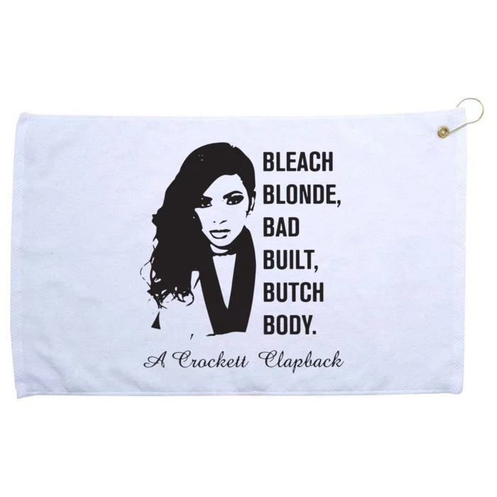 Jasmine Crockett Bleach Blonde Bad Built Butch Body Grommeted Golf Towel