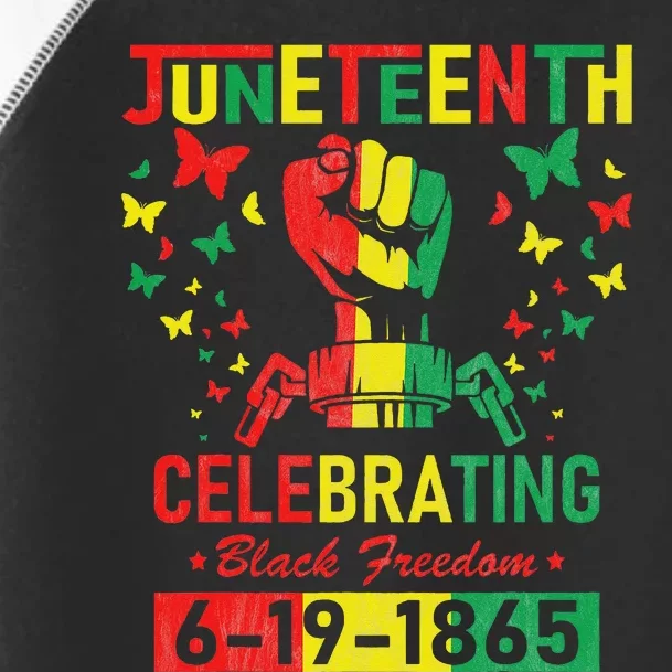 Juneteenth Celebrating Black Freedom 1865 African American Toddler Fine Jersey T-Shirt