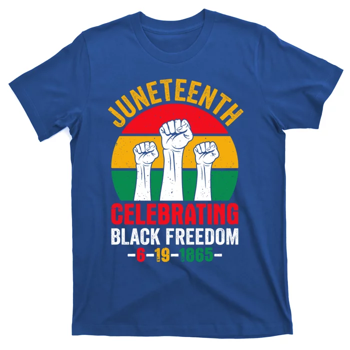 Junenth Celebrating Black Freedom 1865 Junenth Meaningful Gift T-Shirt