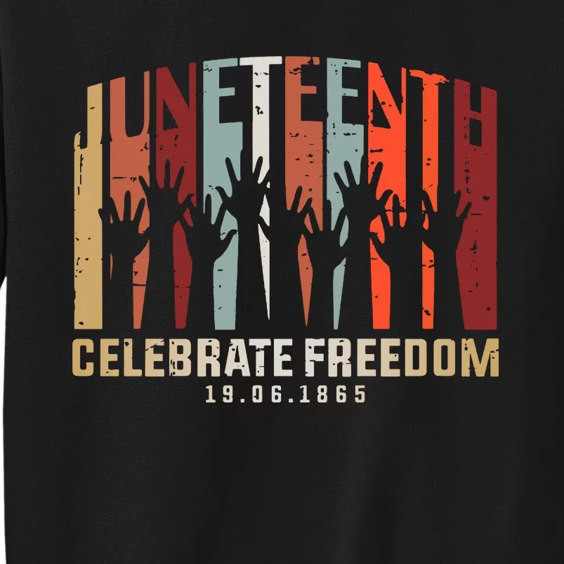 Juneteenth Celebrating Black Freedom, Black History Sweatshirt