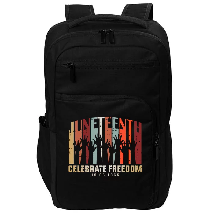 Juneteenth Celebrating Black Freedom, Black History Impact Tech Backpack