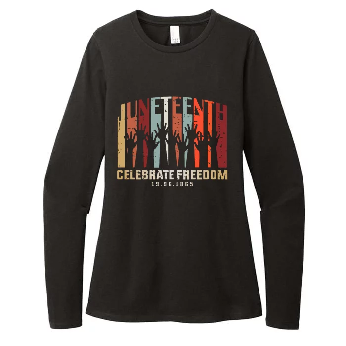 Juneteenth Celebrating Black Freedom, Black History Womens CVC Long Sleeve Shirt