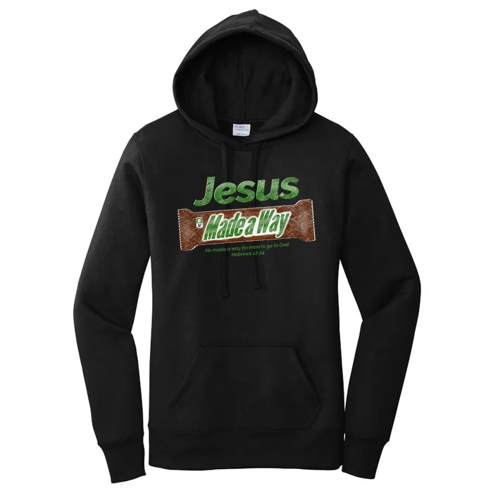 Jesus Candy Bar Christian Gift Women's Pullover Hoodie