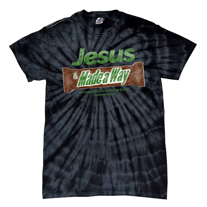 Jesus Candy Bar Christian Gift Tie-Dye T-Shirt