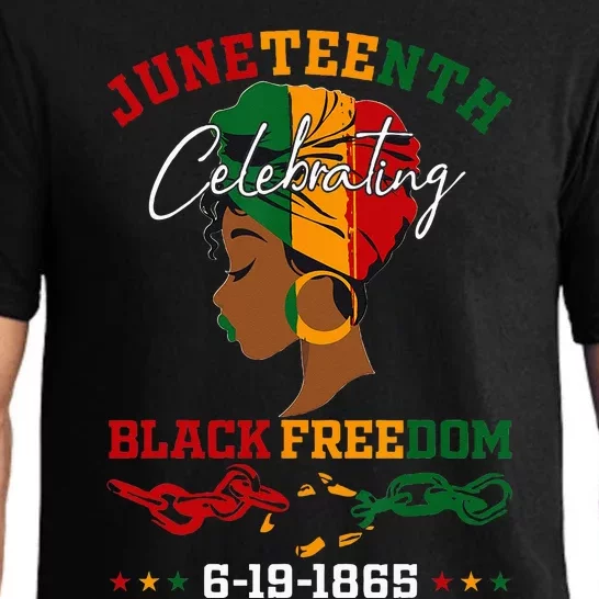 Juneteenth Celebrating Black Freedom 1865 African American Pajama Set