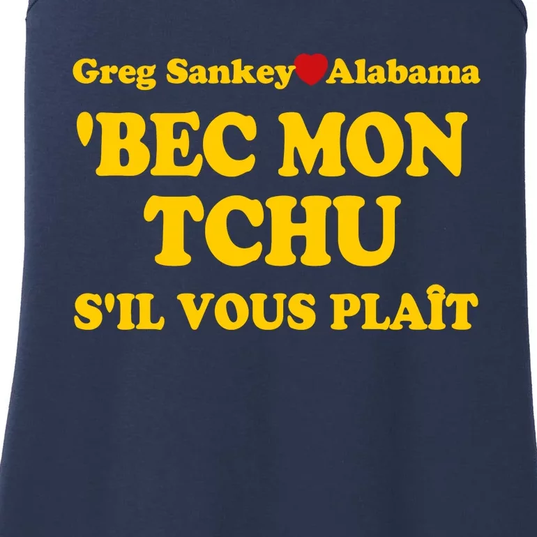 James Carville Bec Mon Tchu Ladies Essential Tank