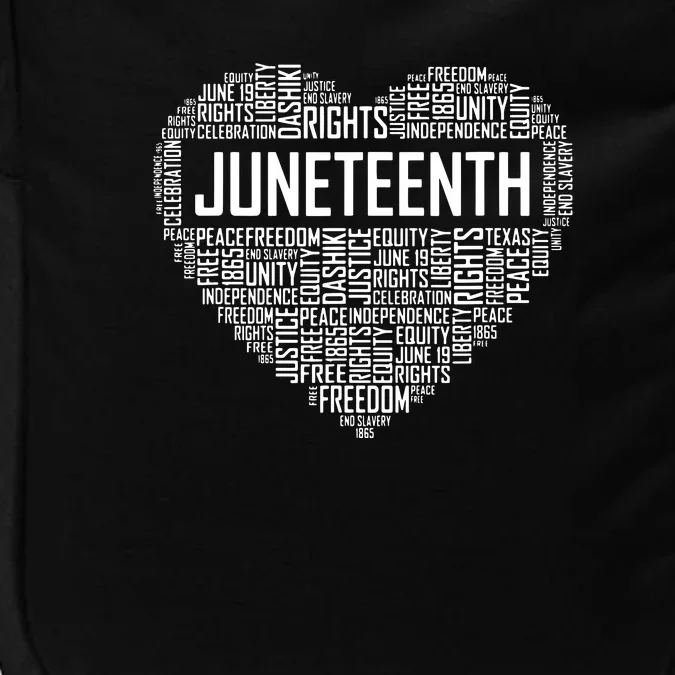 Juneteenth Celebrating Black Freedom 1865 African American Impact Tech Backpack