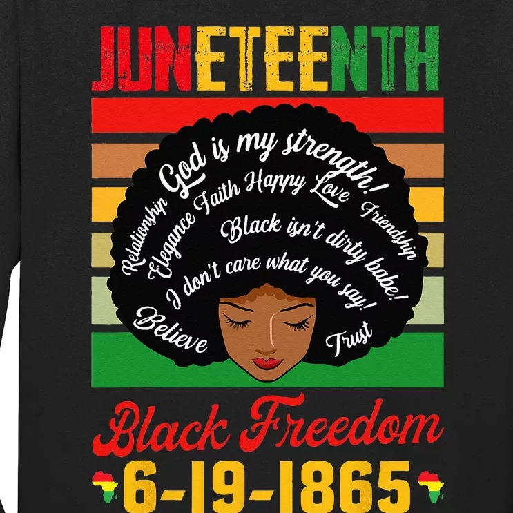 Juneteenth Celebrations Black Freedom Juneteenth 1965 Long Sleeve Shirt