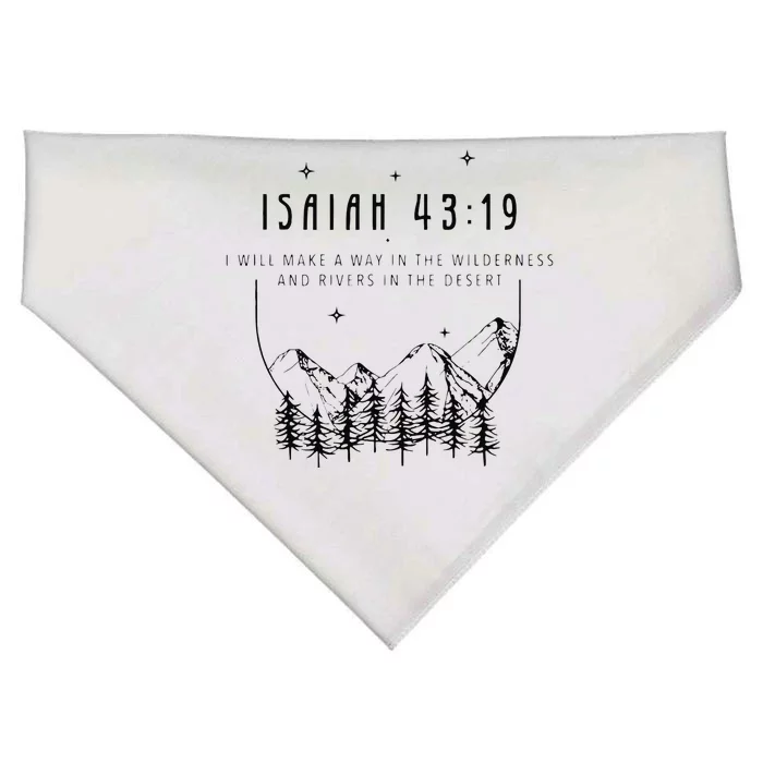 Jesus Christian Bible Verse Faith Gifts Gift USA-Made Doggie Bandana