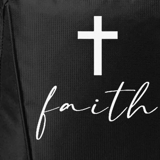 Jesus Christian Bible Verse Faith Gifts City Backpack