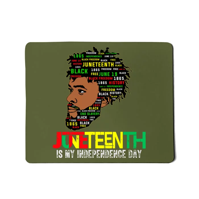 Juneteenth Celebrating Black Freedom African American 1865 Mousepad