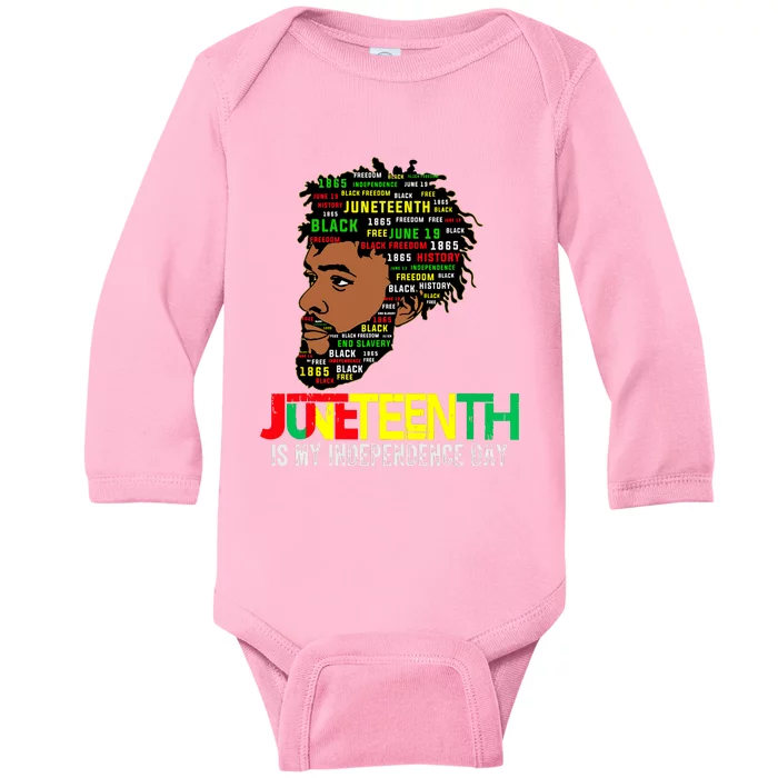 Juneteenth Celebrating Black Freedom African American 1865 Baby Long Sleeve Bodysuit