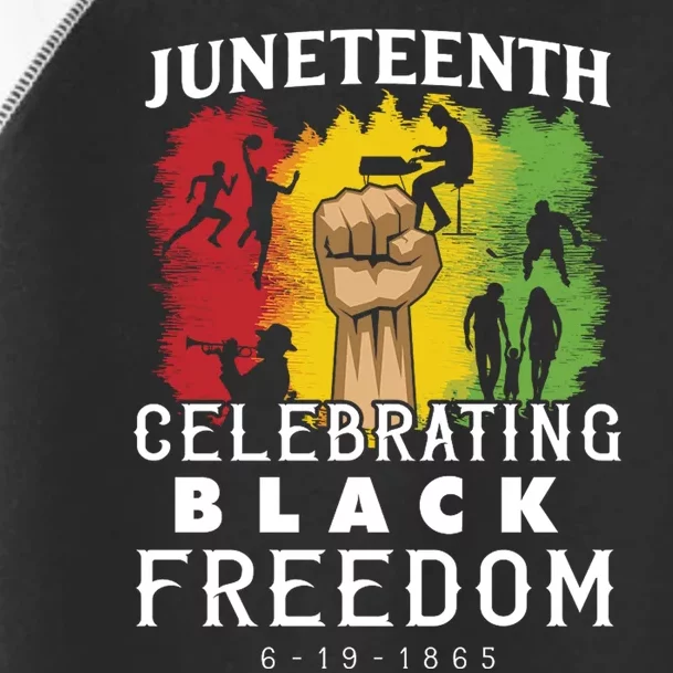 Juneteenth Celebrating Black Freedom 1865 Toddler Fine Jersey T-Shirt