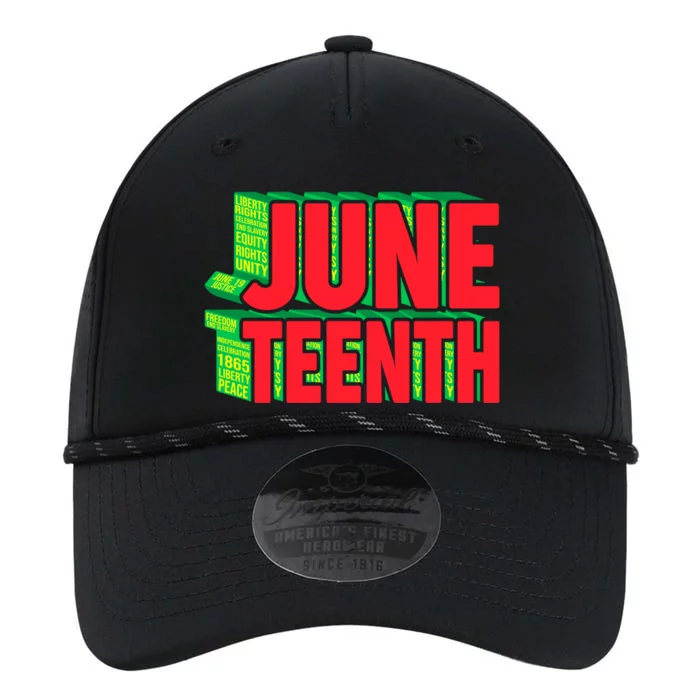 Juneteenth Celebrate Black Slave Freedom Gift Performance The Dyno Cap