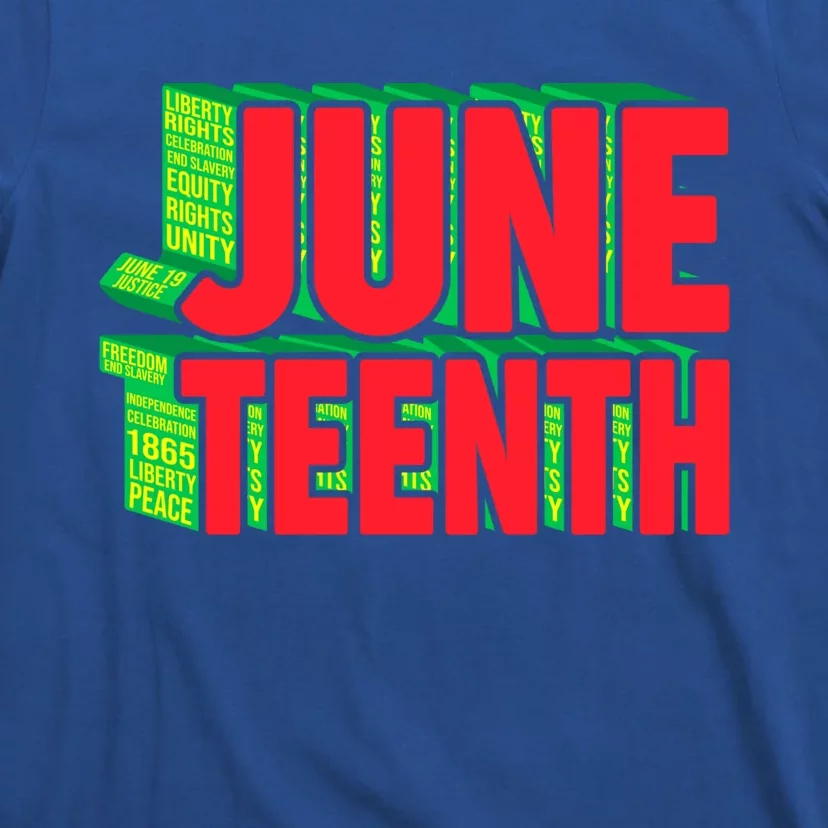 Juneteenth Celebrate Black Slave Freedom Gift T-Shirt